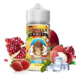جوس انار تمشک و توت فرنگی یخ گوریلا GORILLA FRUITS ROSE GOLD ICE