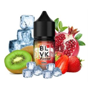 سالت نیکوتین انار، کیوی، توت فرنگی و یخ | KIWI POM BERRY ICE BLVK Salts