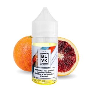 سالت پرتقال خونی با یخ بیالویکی | BLVK Red Orange SaltPlus