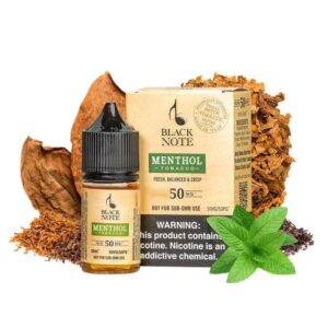 سالت تنباکو نعناع بلک نوت | Black Note Menthol Blend Tobacco