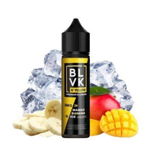 جویس انبه موز یخ بی ال وی کی | BLVK MANGO BANANA ICE JUICE