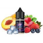 نیکوتین سالت توت فرنگی هلو یخ بی ال وی کی | BLVK berry Peach Iced