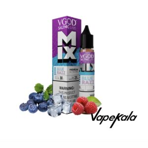 نیکوتین سالت میکس بلوبری و یخ ویگاد VGOD SALTNIC BLUE RAZZ